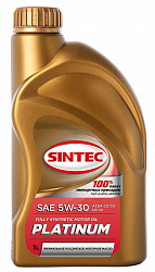 SINTEC Platinum 5w-30 C2/C3 1л