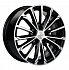 Диск KHW 1611 6,5x16 5x114,3 ET43 67,1 Black-FP (HyundaiSonata)