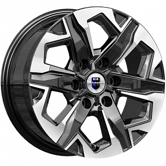 Диск K&K Тейт (KC1050-06) 7,5x17 6x139,7 ET42 DIA 75,1 Алмаз черный