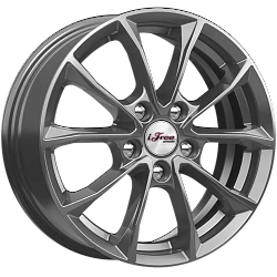 Диск iFree Джет (KC914-00) 6,5x16 5x112 ET43 DIA 57,1 Блэк джек