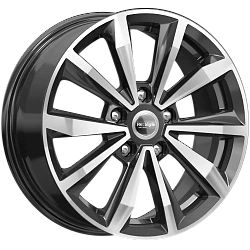 Диск K&K KC974 (16_Taos) 6,5x16 5x112 ET43 DIA 57,1 Алмаз черный