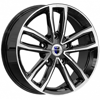 Диск K&K Каланг (KC1086-03) 6,5x17 5x114,3 ET40 DIA 66,1 Алмаз черный