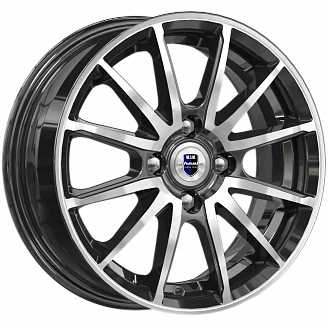 Диск K&K Квант (KC960-00) 5,5x14 4x98 ET35 DIA 58,5 Алмаз черный