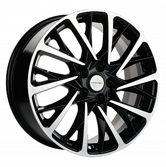 Диск KHW 1804 7,5x18 5x114,3 ET45 60,1 Black-FP (Toyota Camry) (Цилиндр)