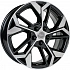 Диск K&K KC1062 (17_Haval F7/F7x) 6,5x17 5x114,3 ET40 DIA 64,1 Алмаз черный