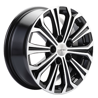 Диск KHW 1610 6,5x16 5x114,3 ET43 67,1 Black-FP (Hyundai Sonata)
