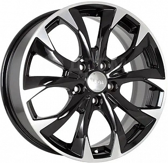 Диск iFree KC740 (ZV 17_Jetta/Golf) 7x17 5x112 ET54 57,1 Алмаз черный