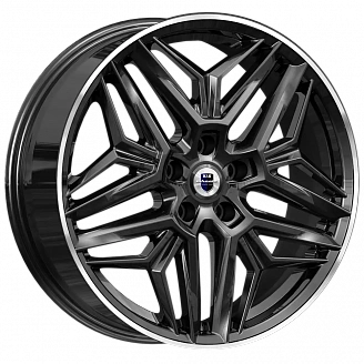 Диск K&K Колумб (KC1038-10) 7x19 5x114,3 ET45 DIA 67,1 Алмаз черный