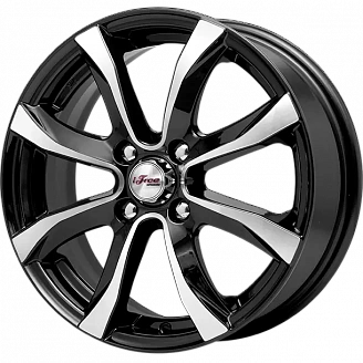Диск iFree Дайс (KC696-08) 6x15 4x100 ET48 DIA 54,1 Блэк джек