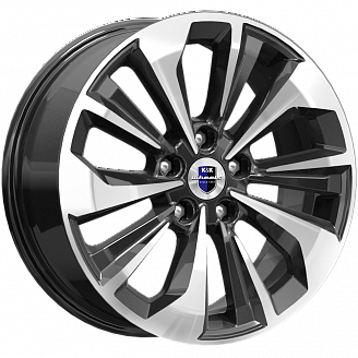 Диск K&K Авиор (KC936-01) 7x17 5x114,3 ET35 DIA 60,1 Алмаз черный