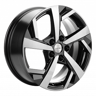 Диск KHW 1712 7x17 5x114,3 ET40 66,1 Black-FP (Nissan Qashqai)