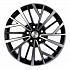 Диск KHW 1717 7x17 5x114,3 ET39 60,1 Black-FP (Toyota RAV4) (Цилиндр)