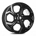 Диск KHW 1606  6,5x16 5x108 ET50 63,35 Black-FP (Ford Focus)